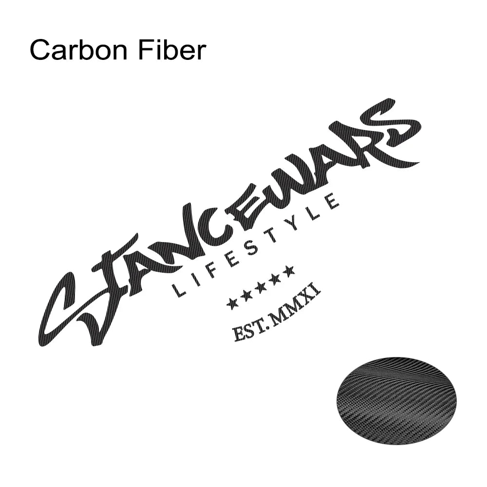 Stancewars JDM Car Windshield Stickers Banner Vinyl Waterproof Automobiles Windscreen Decoration Decals Trim Styling Accessories