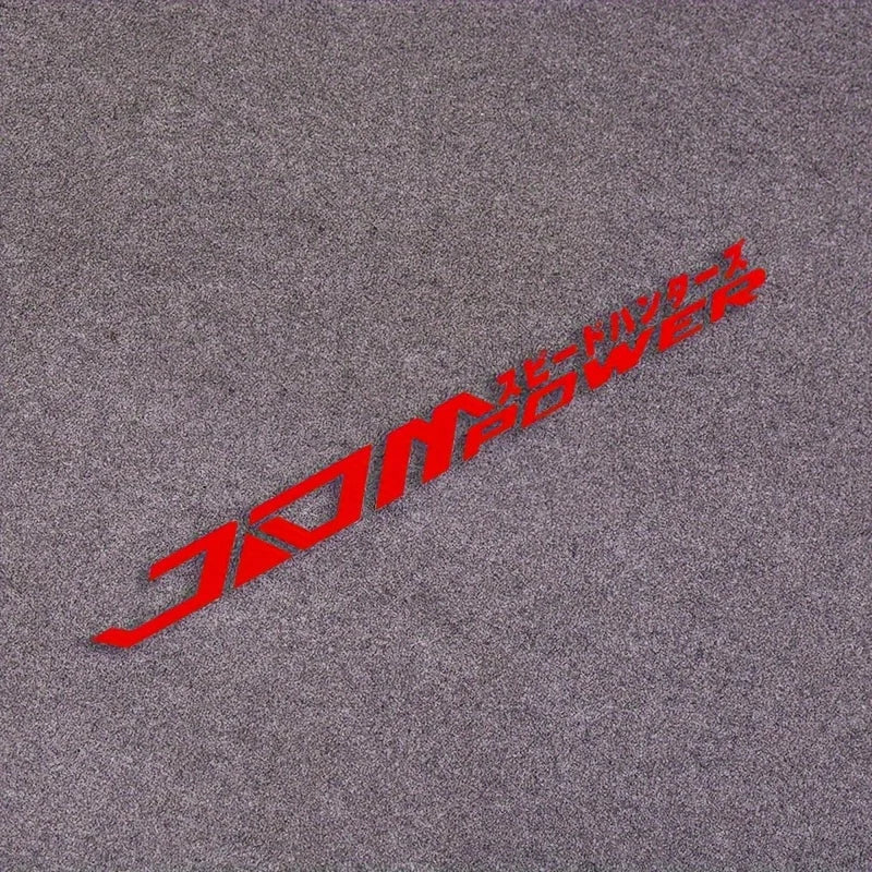 JDM Style Windshield Decal - Large 98.5cm Vinyl Sticker (Waterproof, Non-Fading) for Car Decoration
