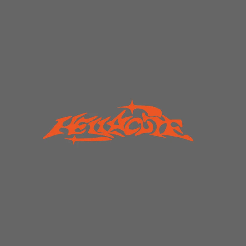Hellacute Banner JDM Rear Window Car Decal Windshield Sticker Banner Rocker Side Back Window Car and Motorcycle Stickers