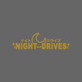 NIGHT DRIVES JDM windshield side window body modification personality pull flower waterproof car sticker motorcycle  car sticker