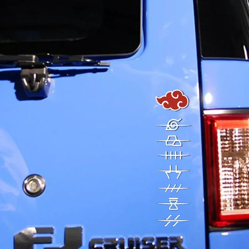 1PC JDM Anime Car Stickers Waterproof Auto Door Body Window Rear Windshield Vinyl Decals Sunscreen Vehicle Decoration